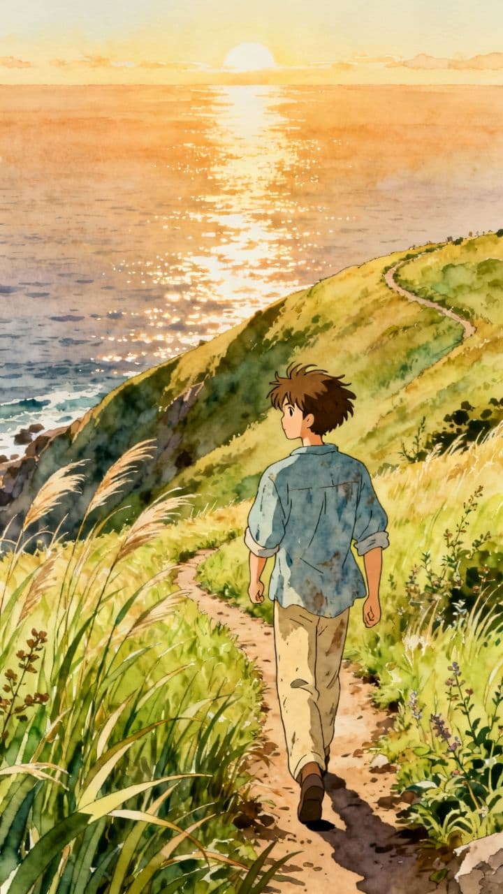 The Path Above the Warm Sea