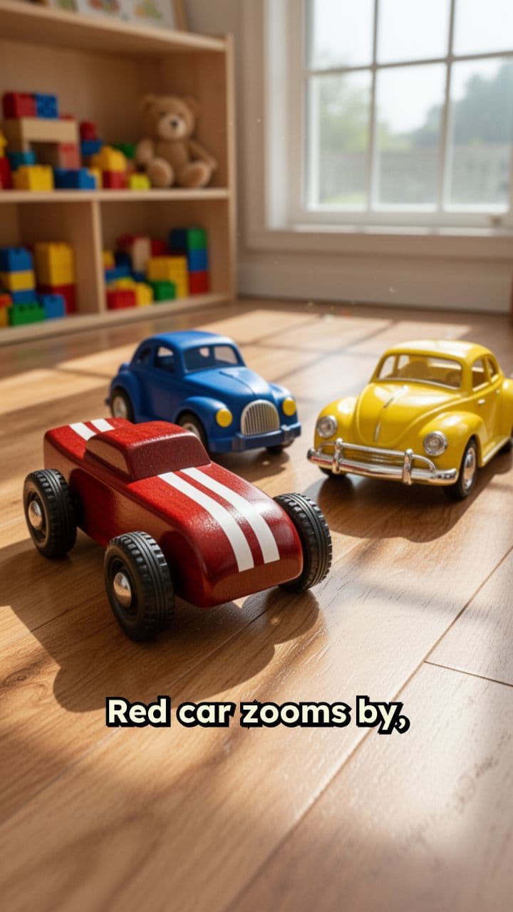Racing Cars Learn Colors and Numbers