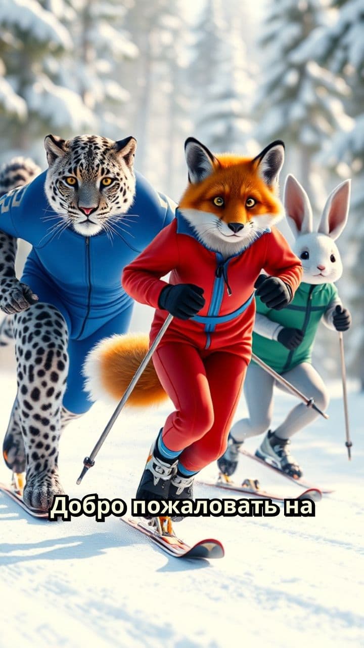 Зимний Биатлон: Гонка Зверей