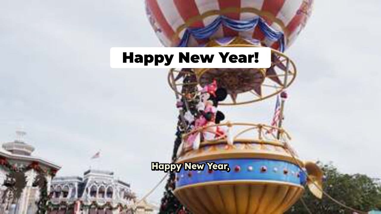 Disney New Year Greetings