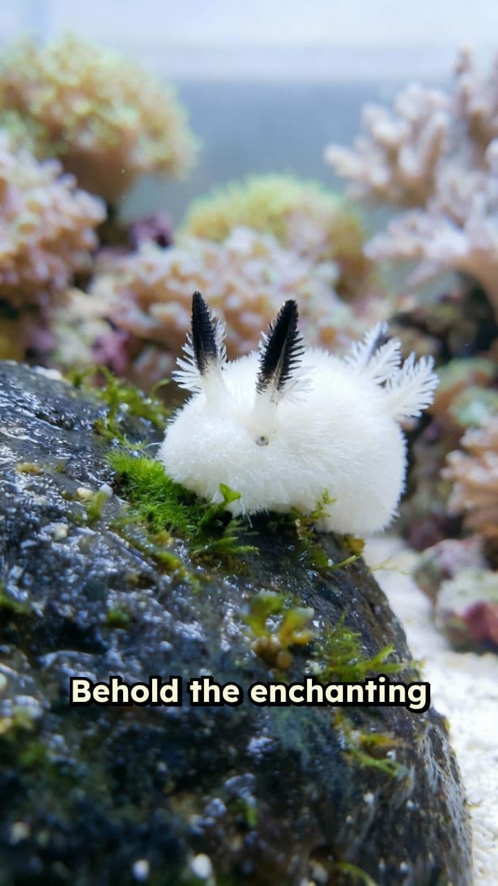 The Silent Grazer: A Sea Bunny's World