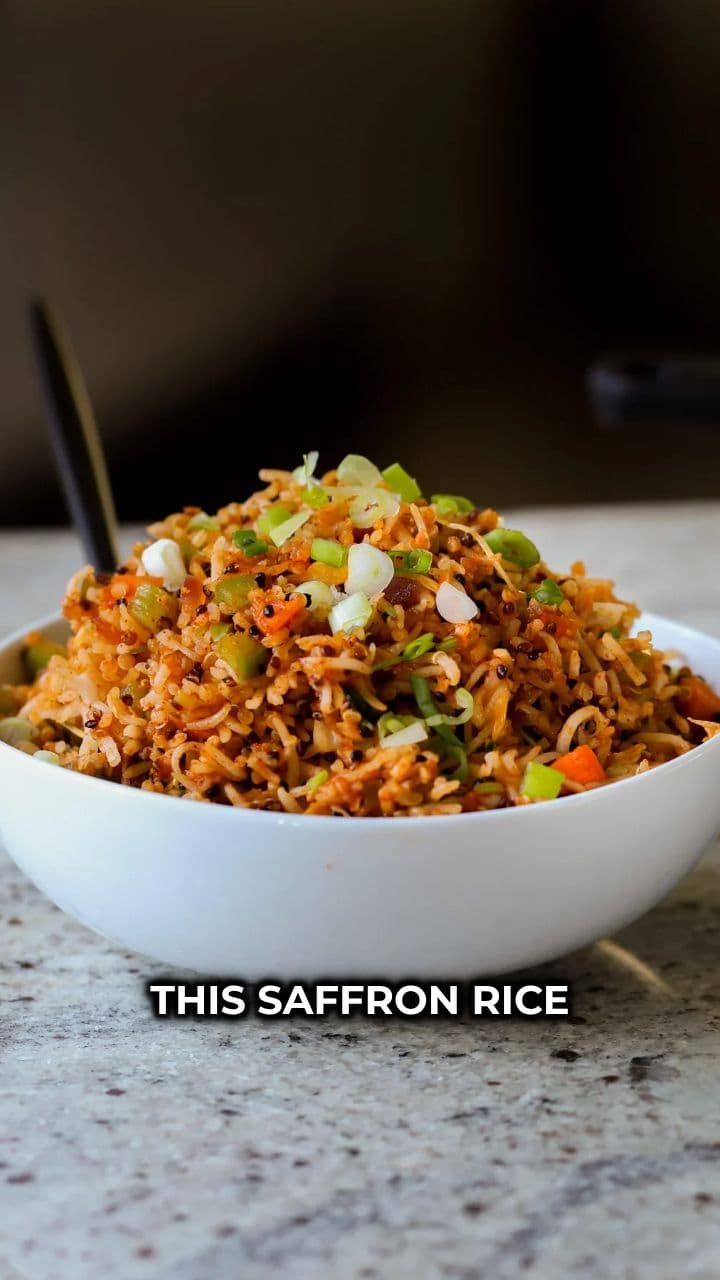 Golden Saffron Rice: A Comfort Food Revelation