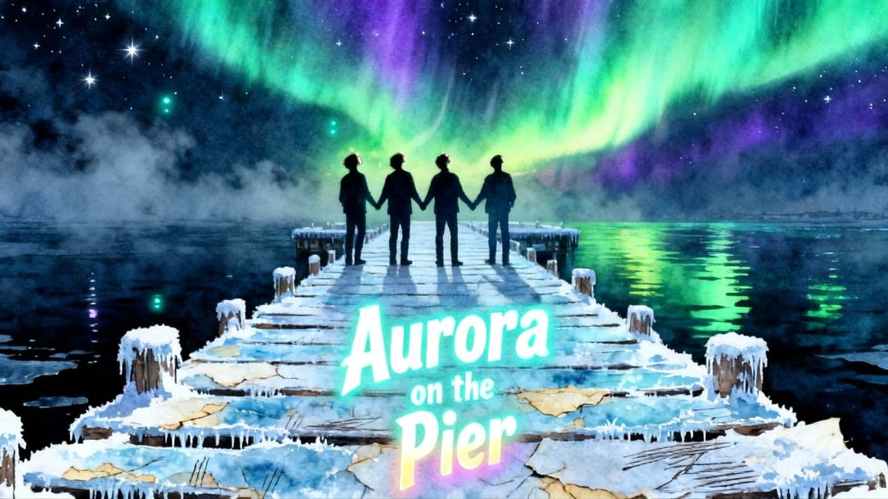 Aurora on the Pier