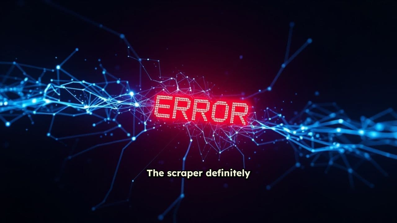 Content Extraction Error