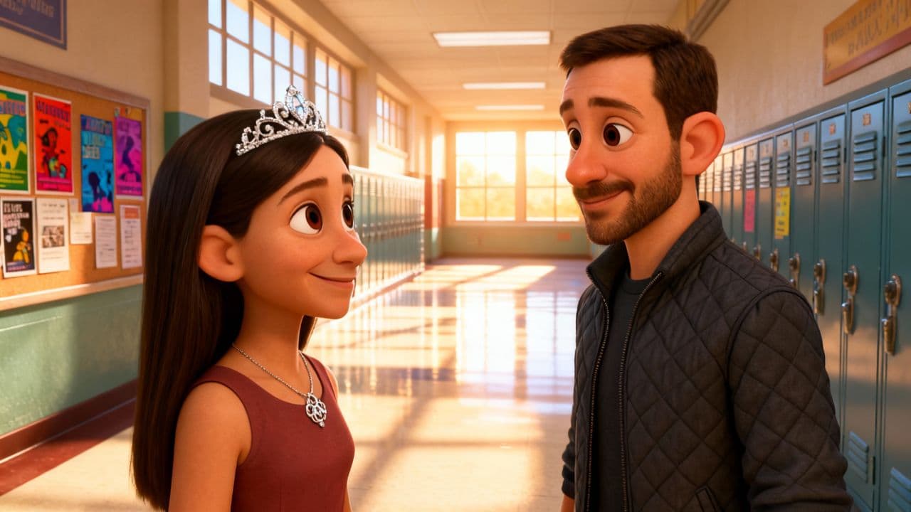 #7116-A Love Story in Pixar Style