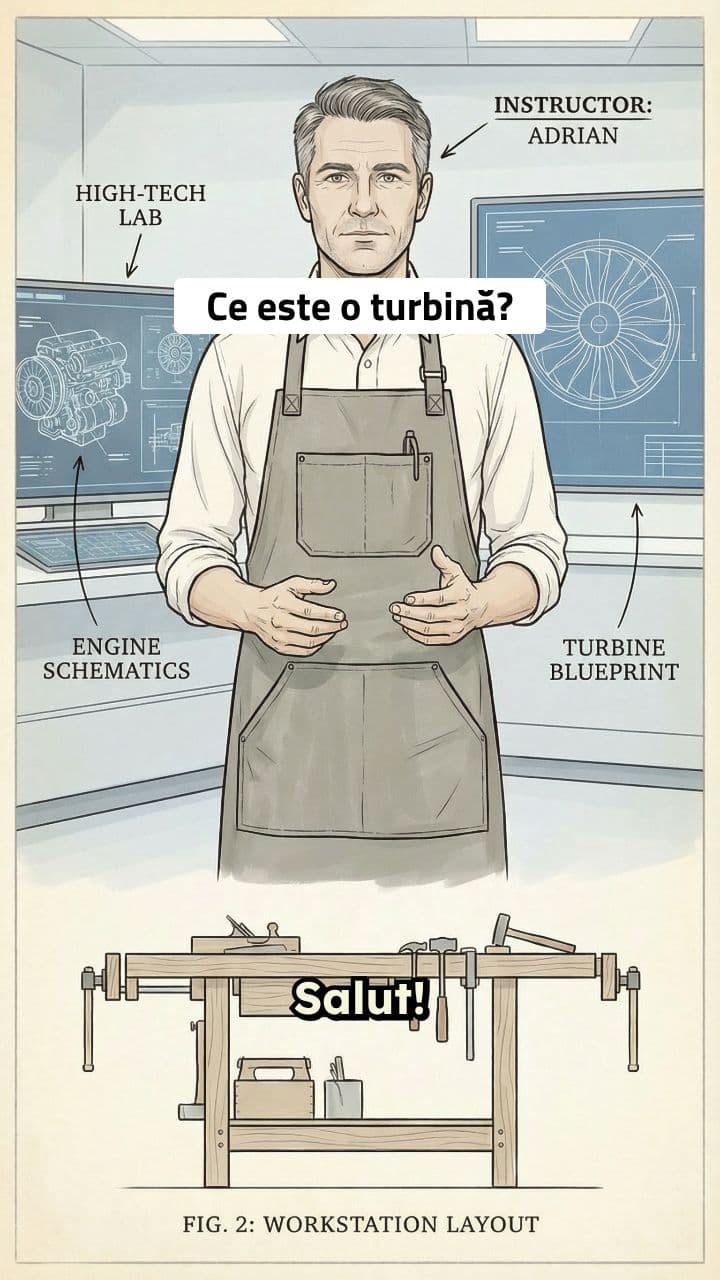 Cum funcționează o turbină diesel