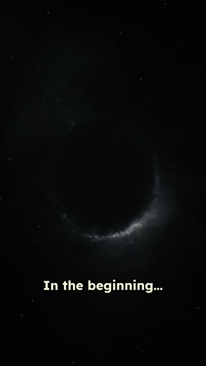 In the Beginning – Genesis 1 (POV of the Creator)
