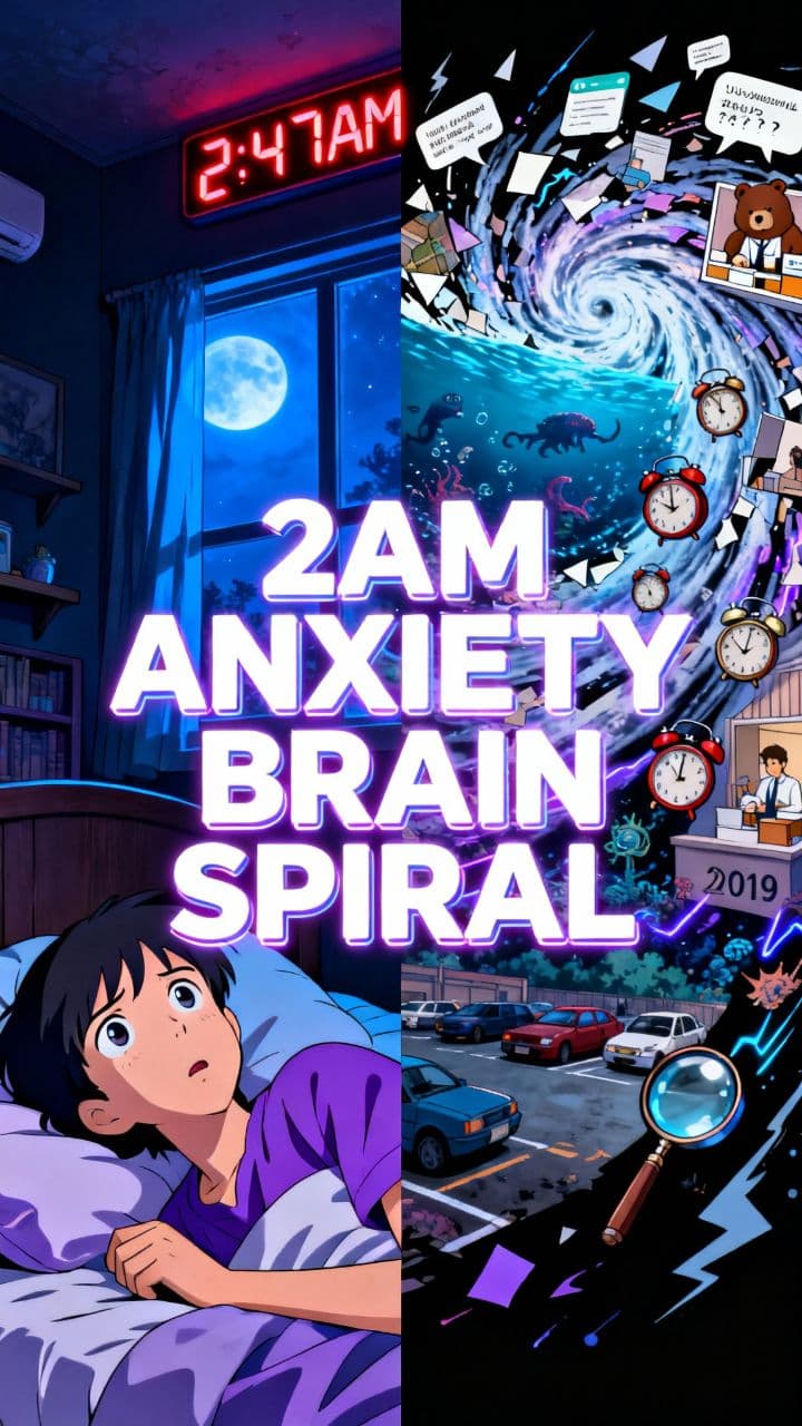 2AM Anxiety Brain Spiral