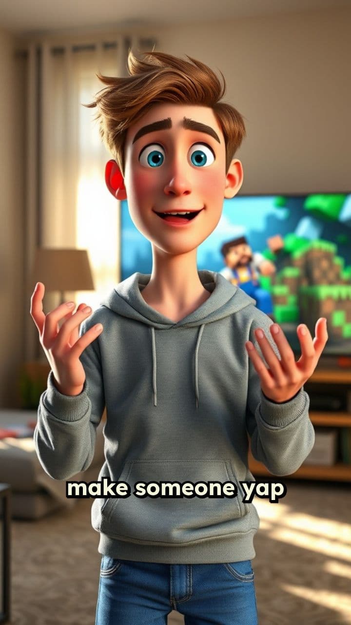 Everyday Tales in a Minecraft World