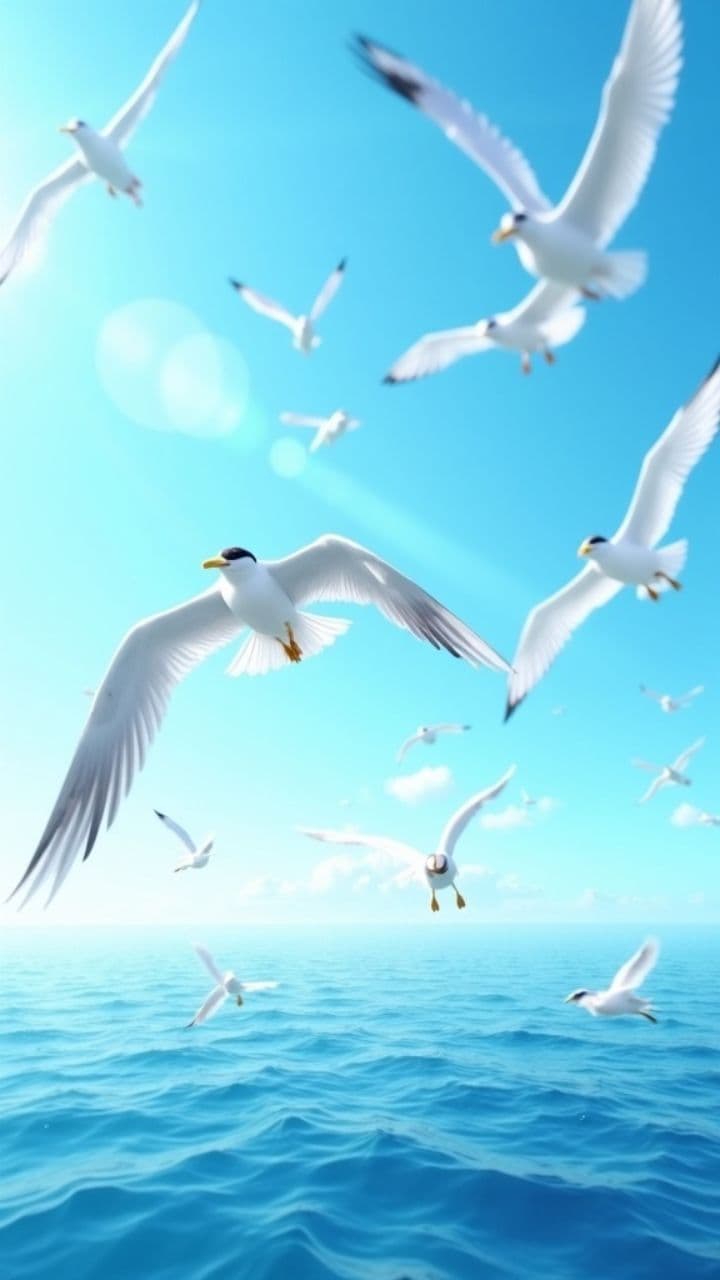 Aves, Peixes e Navios