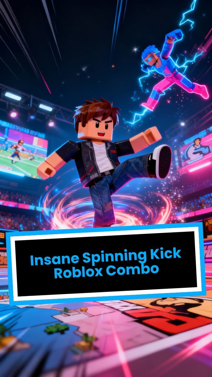 Insane Spinning Kick Roblox Combo
