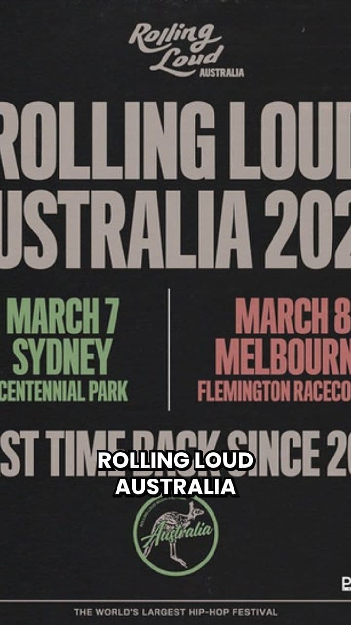 Rolling Loud Australia Returns in 2024