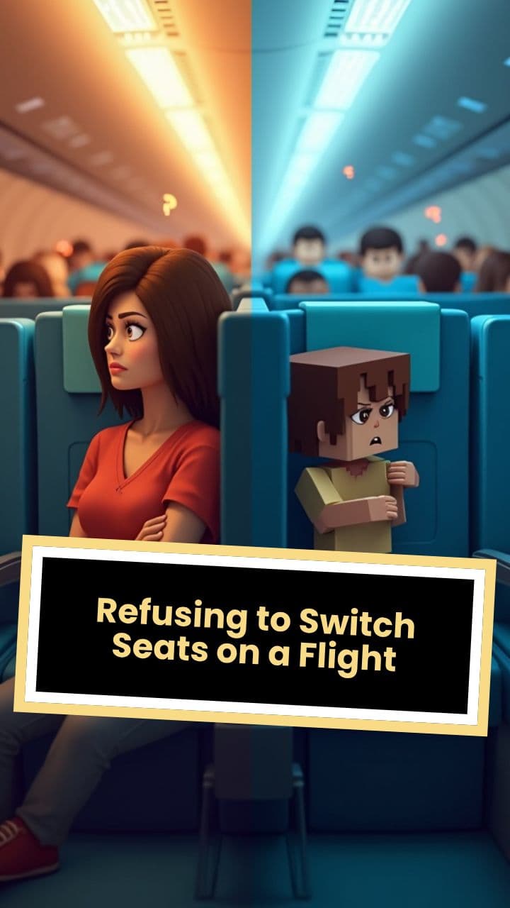 Refusing to Switch Seats on a Flight