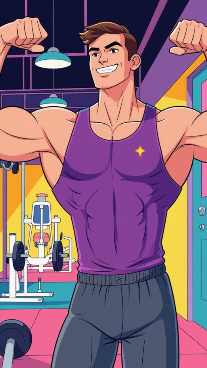 Pflaumenmann: Der saftige Muskelprotz