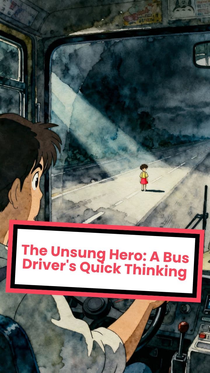 The Unsung Hero: A Bus Driver's Quick Thinking