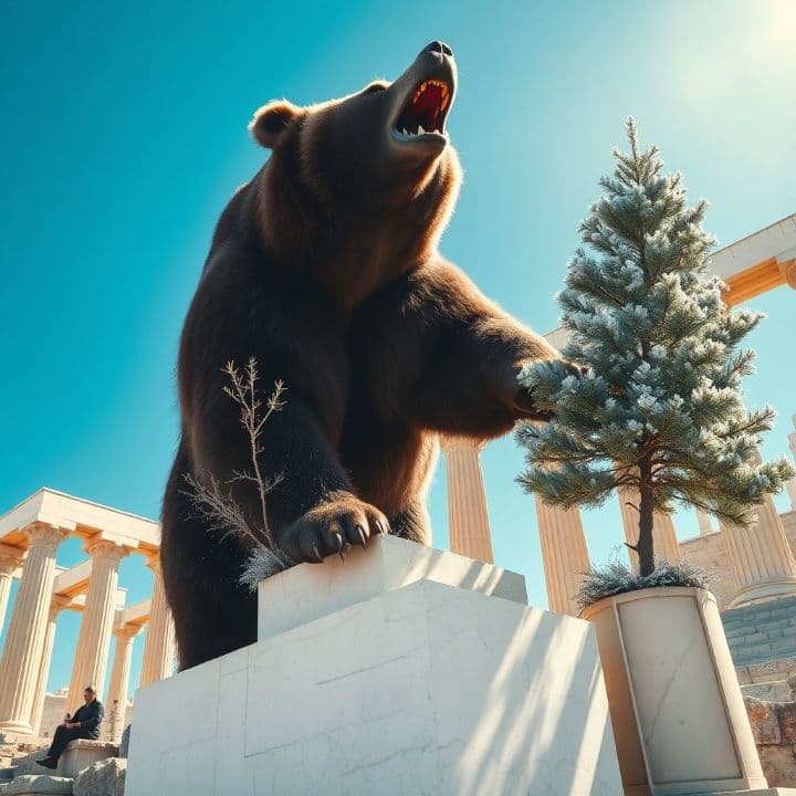 Холодная зима для всех животных