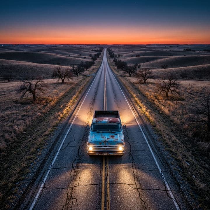 Under the Stars in My Pickup
