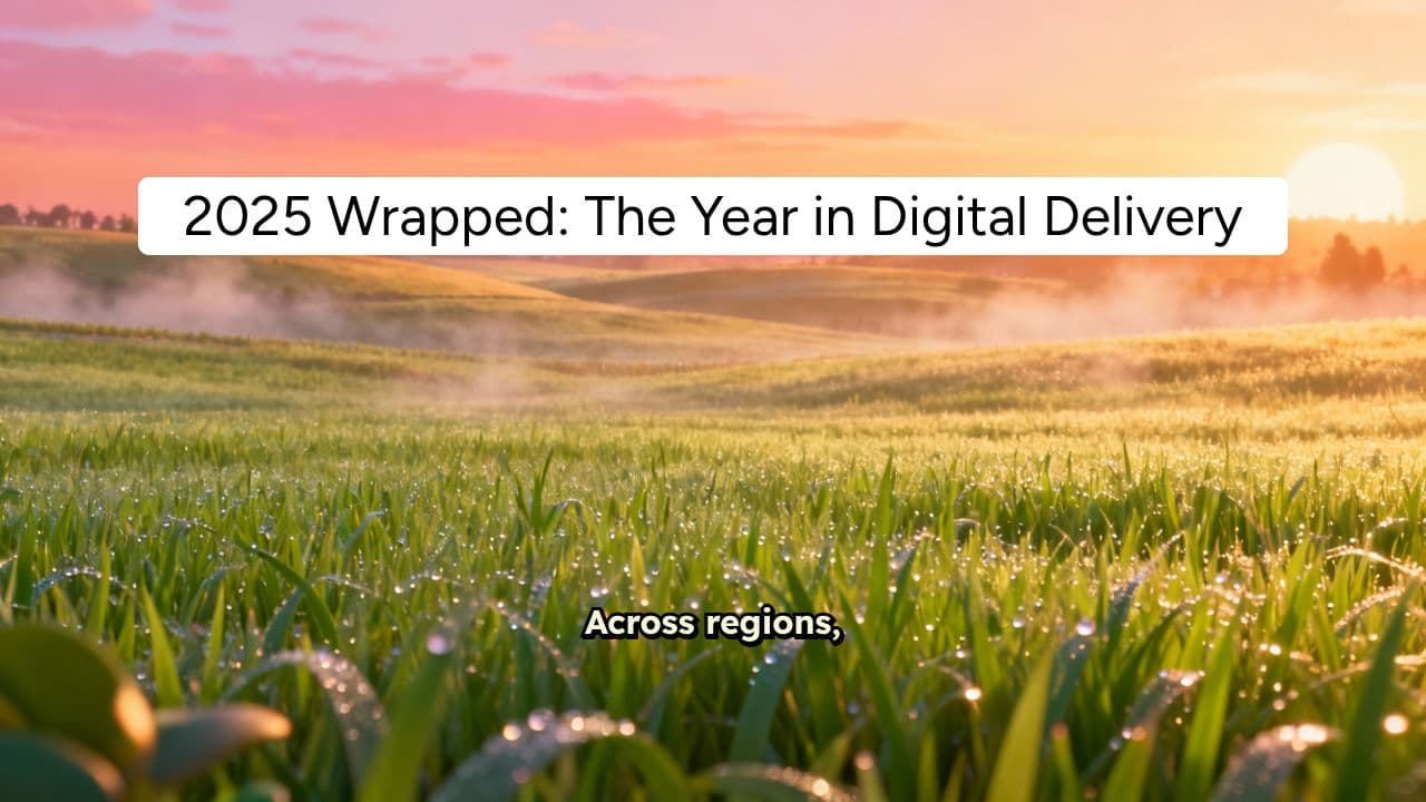 2025 Wrapped: The Year in Digital Delivery