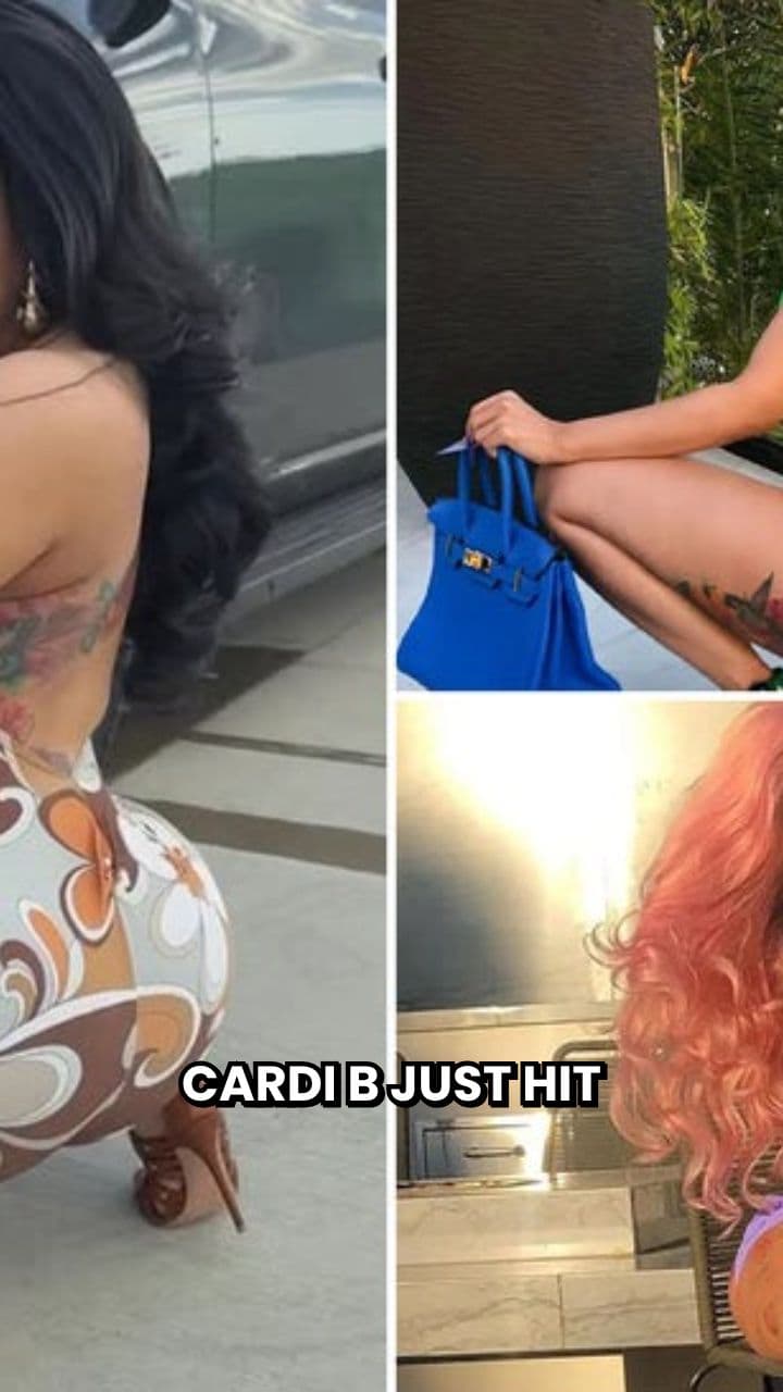 Cardi B Sparks Birth Rumors at Gym
