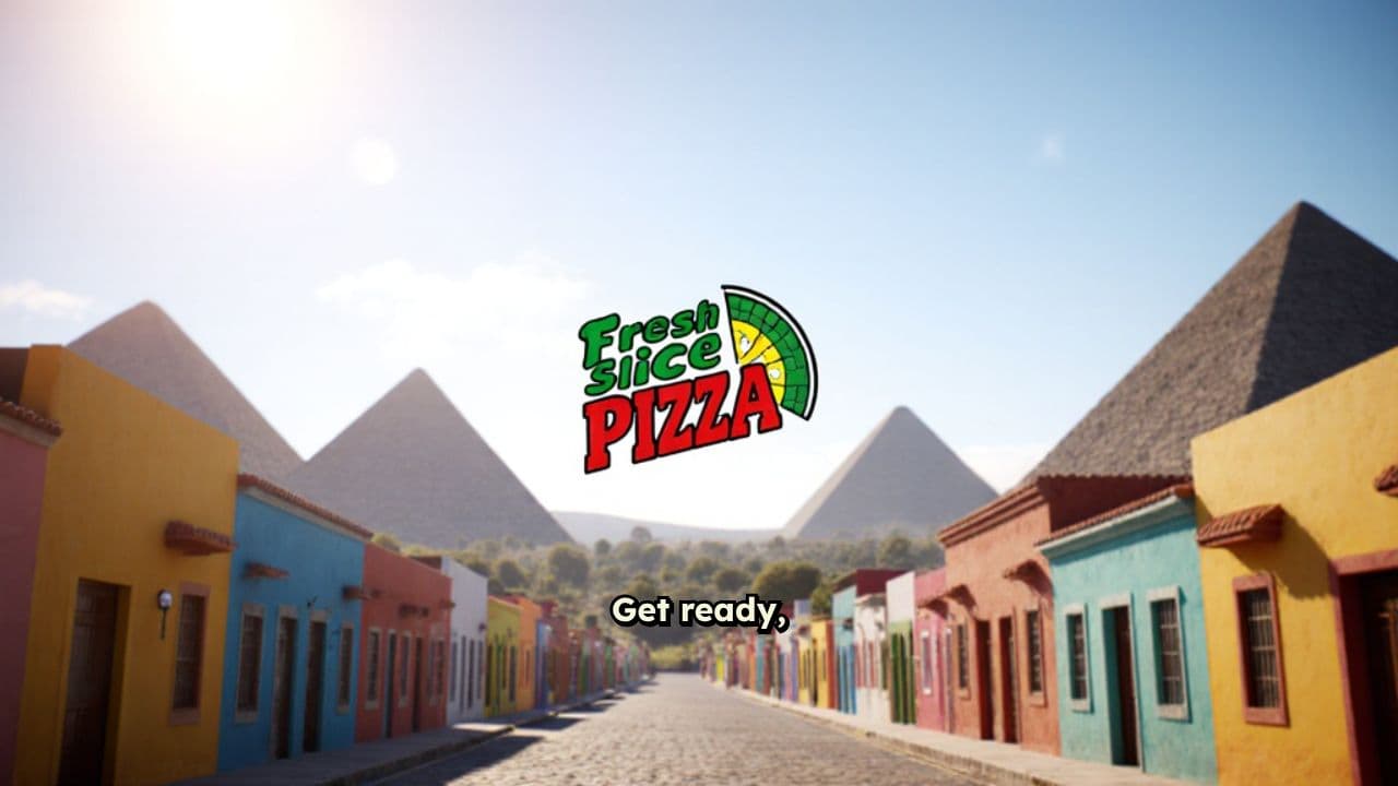 Fresh Slice Pizza - Mexico Introduction Ad
