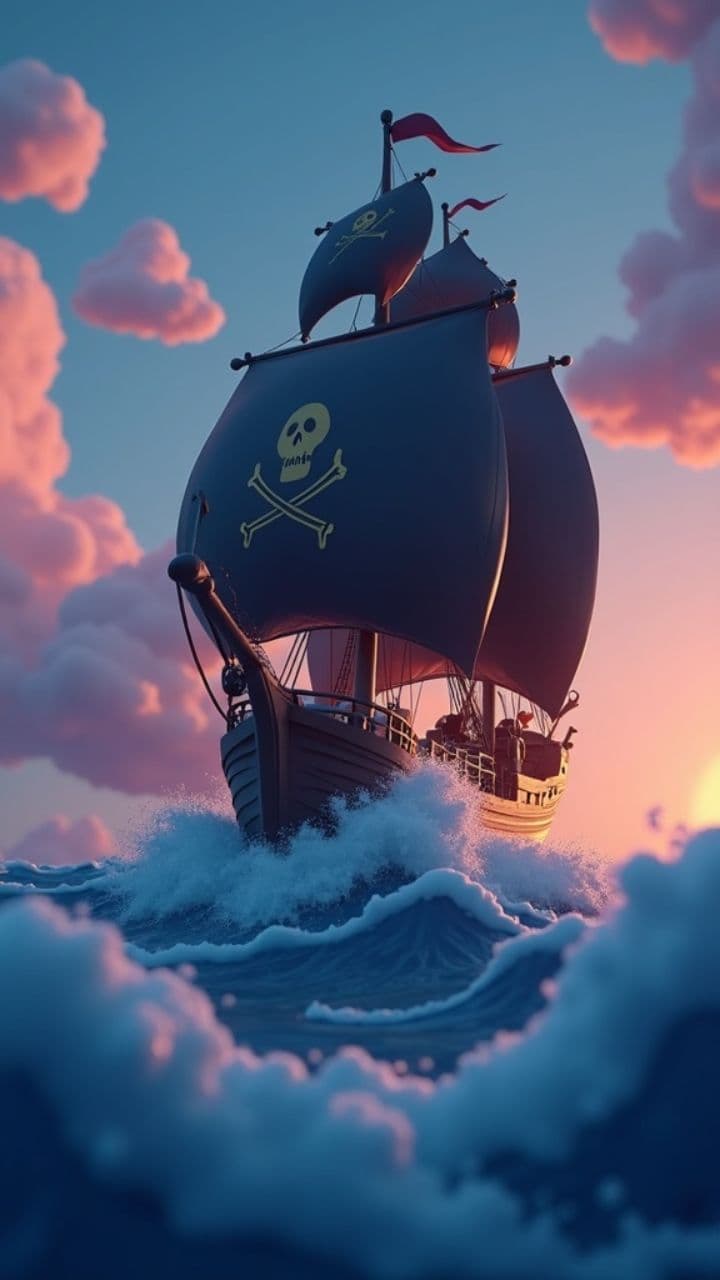 Pirates vs. Ninjas: Battle Under the Moonlight