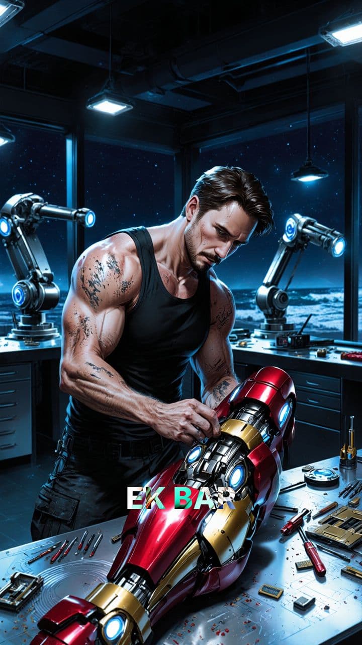 आयरन मैन की लैब में काला साया