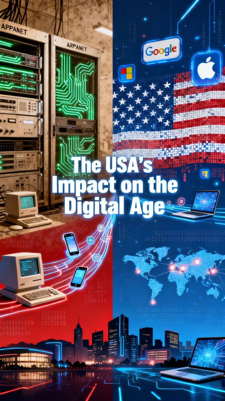 The USA's Impact on the Digital Age