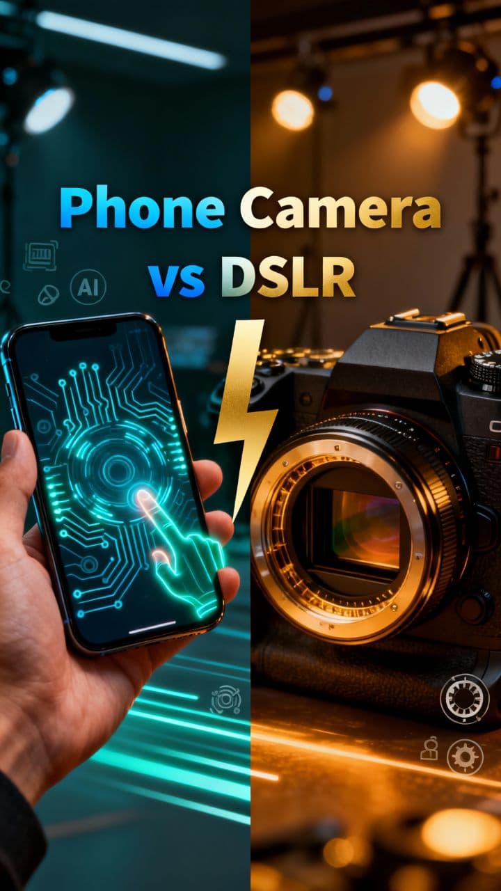 Phone Camera vs DSLR