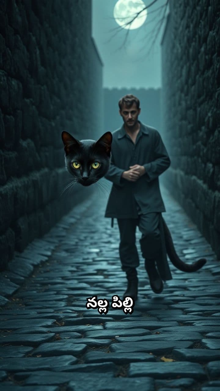 నల్ల పిల్లి అశుభం విశ్వాసం