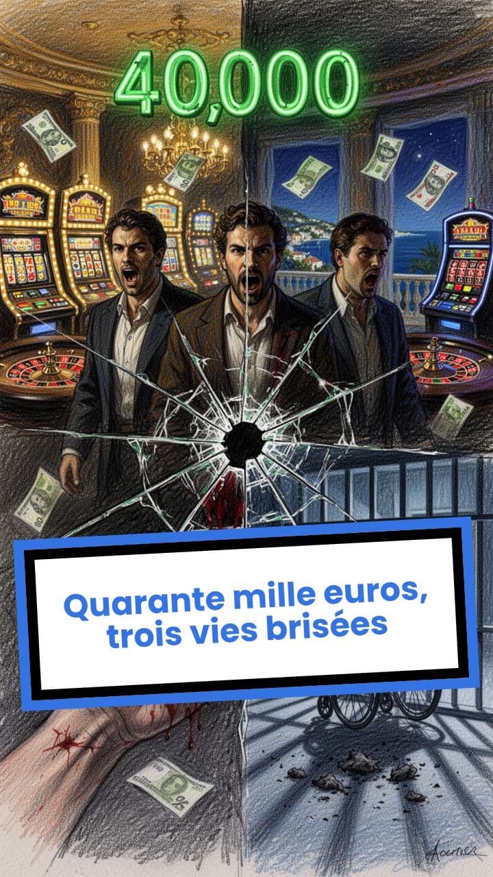 Quarante mille euros, trois vies brisées