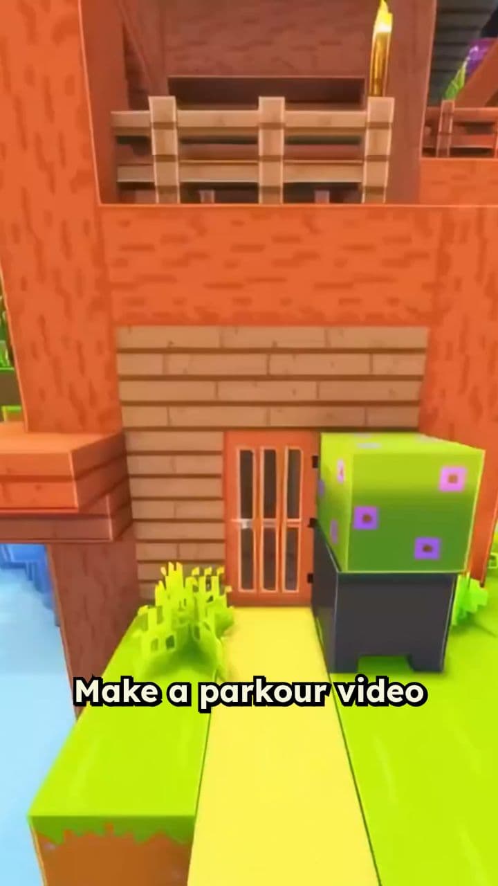 Minecraft Parkour in 4K