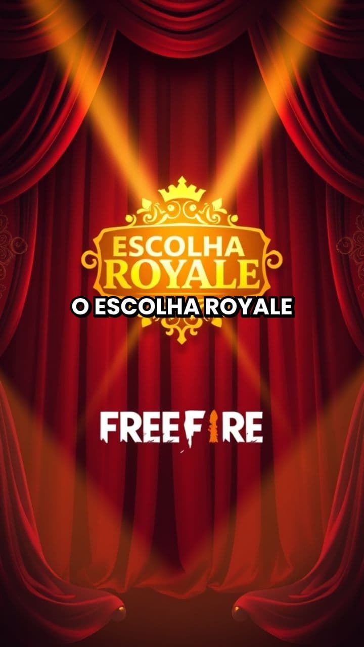 Escolha Royale no Free Fire Brasil