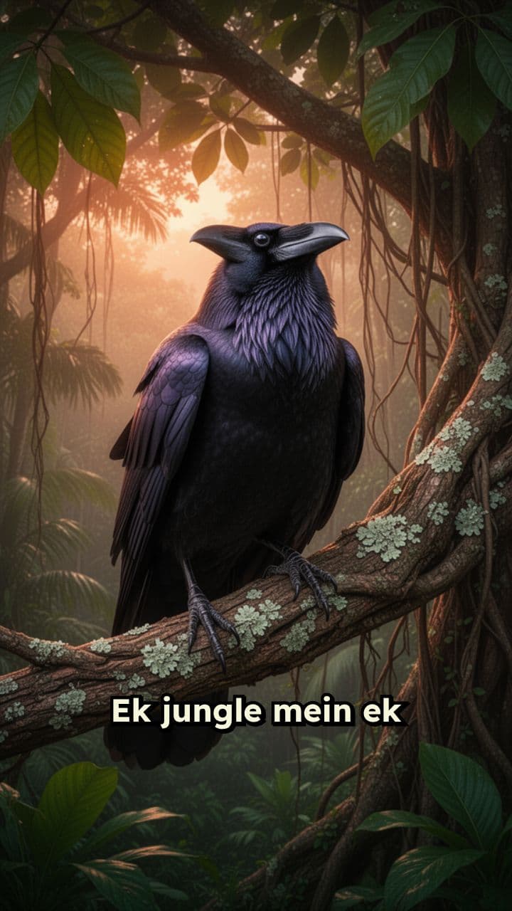 The Proud Crow’s Lesson