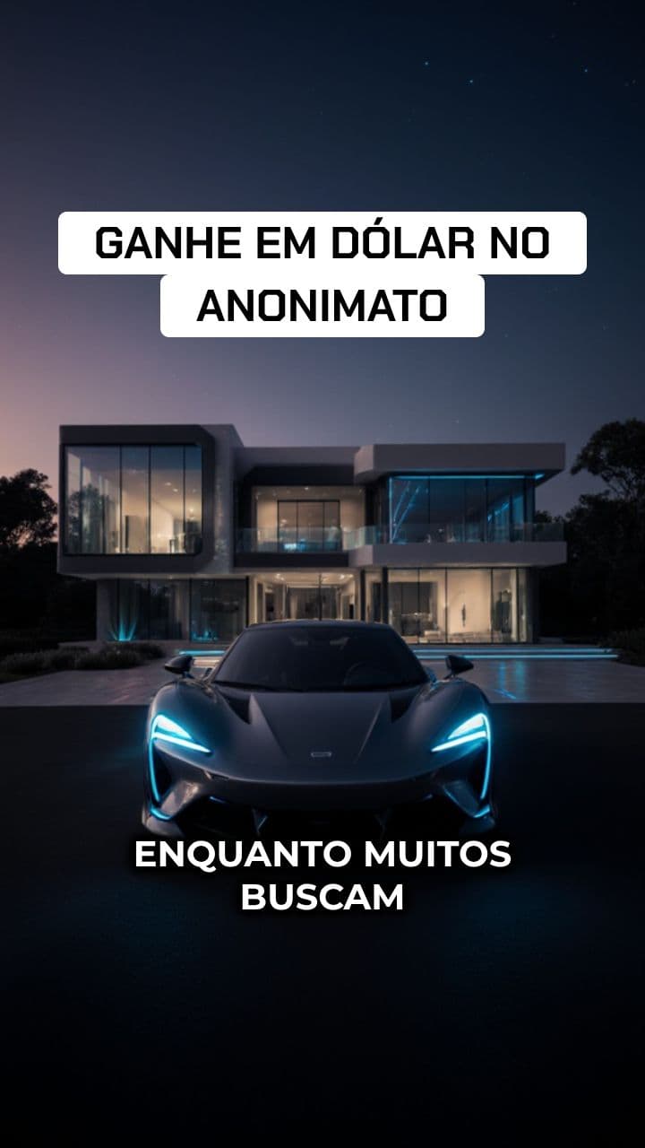 DINHEIRO EM DÓLAR SEM APARECER – VIDA INVISÍVEL