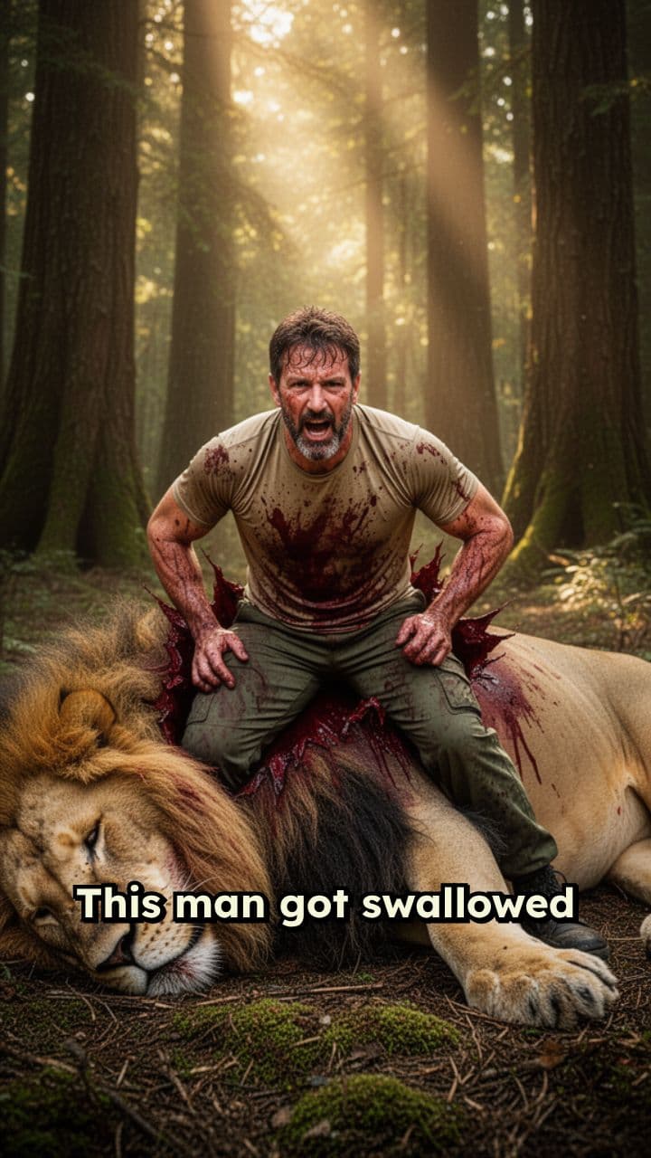 He Clawed Out of a Lion