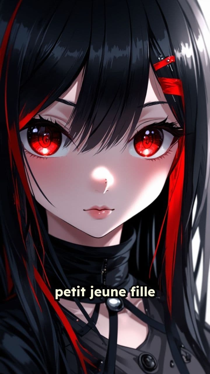 Jeune Fille Ange-Vampire