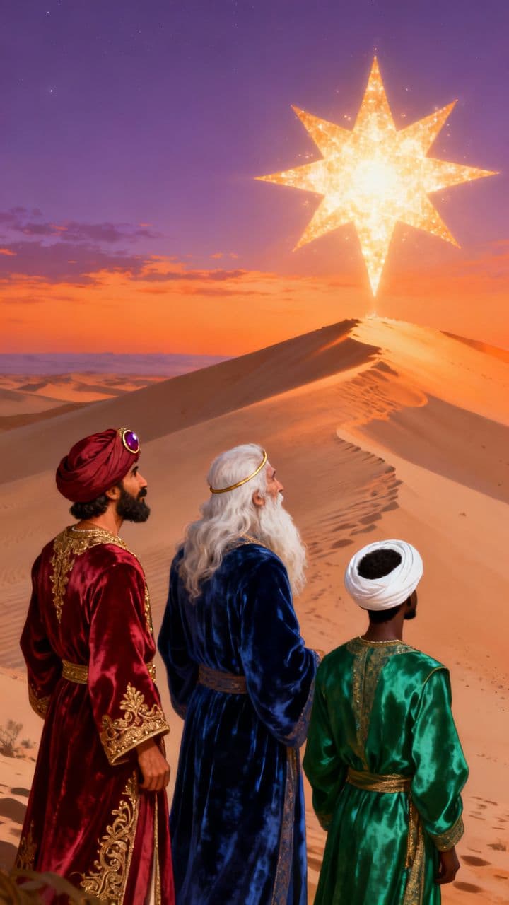 Mędrcy ze Wschodu i ucieczka do Egiptu