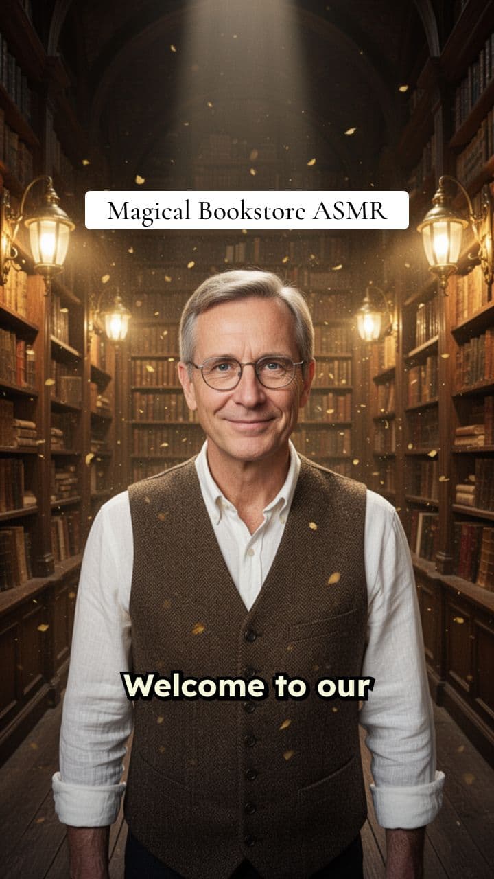 Magical Bookstore Whisper ASMR
