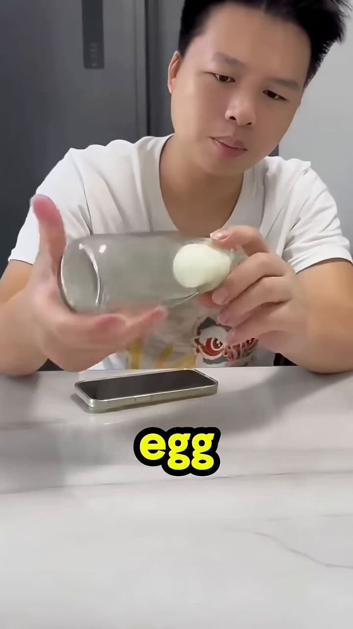 The Egg in the Bottle Trick