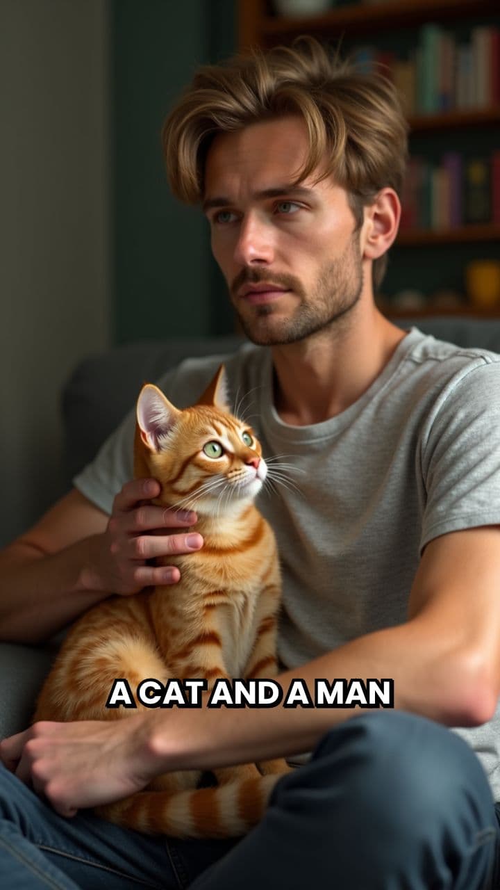 A Cat and a Man