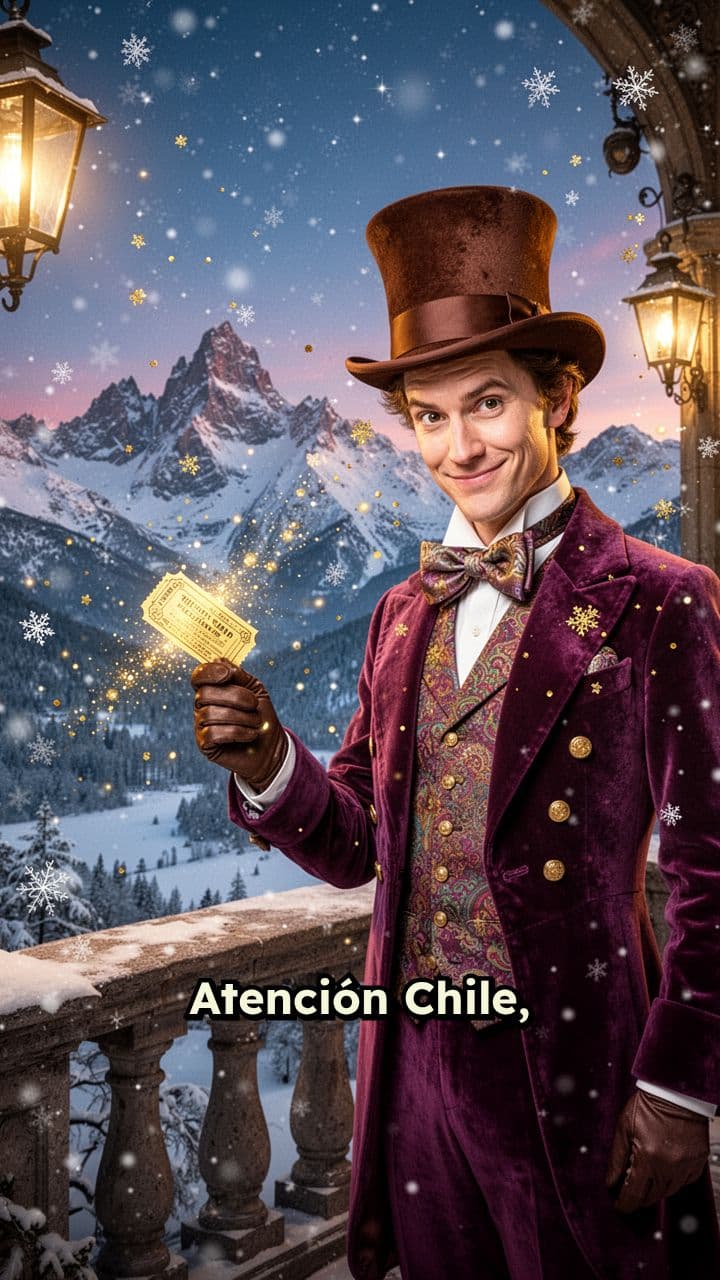 Willy Wonka en TVN esta Nochebuena