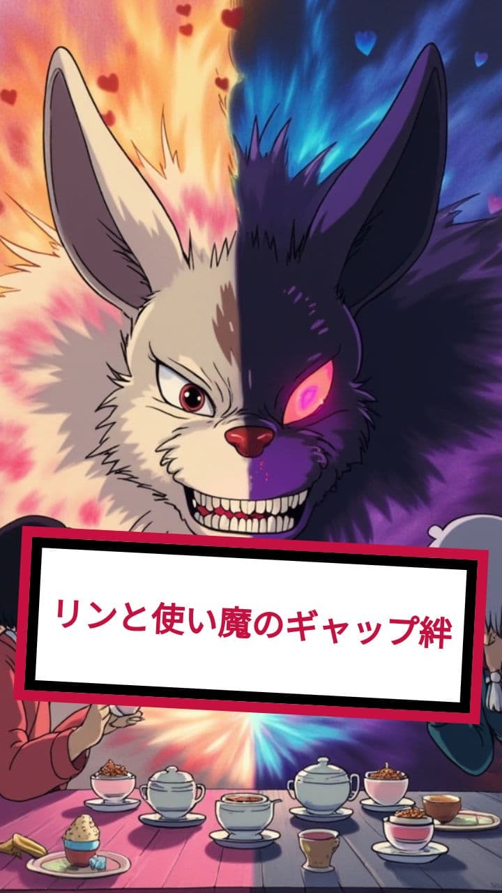 リンと使い魔のギャップ絆