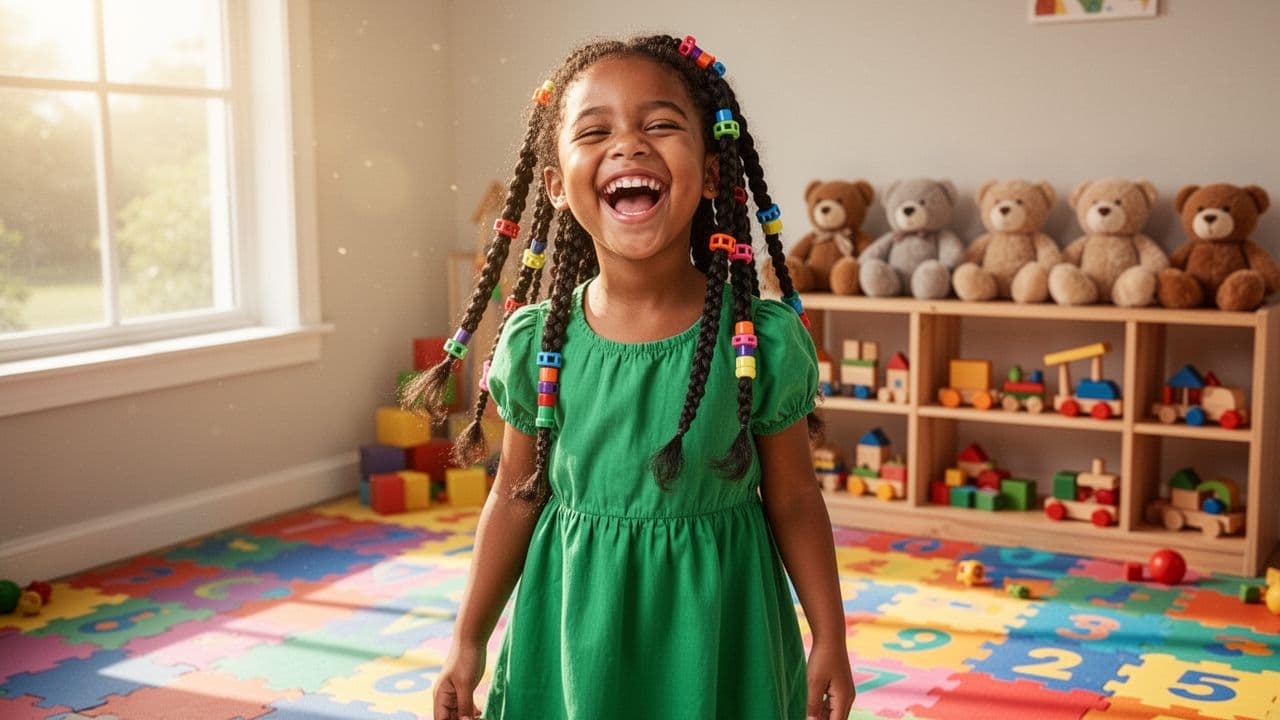 Farben tanzen eins, zwei