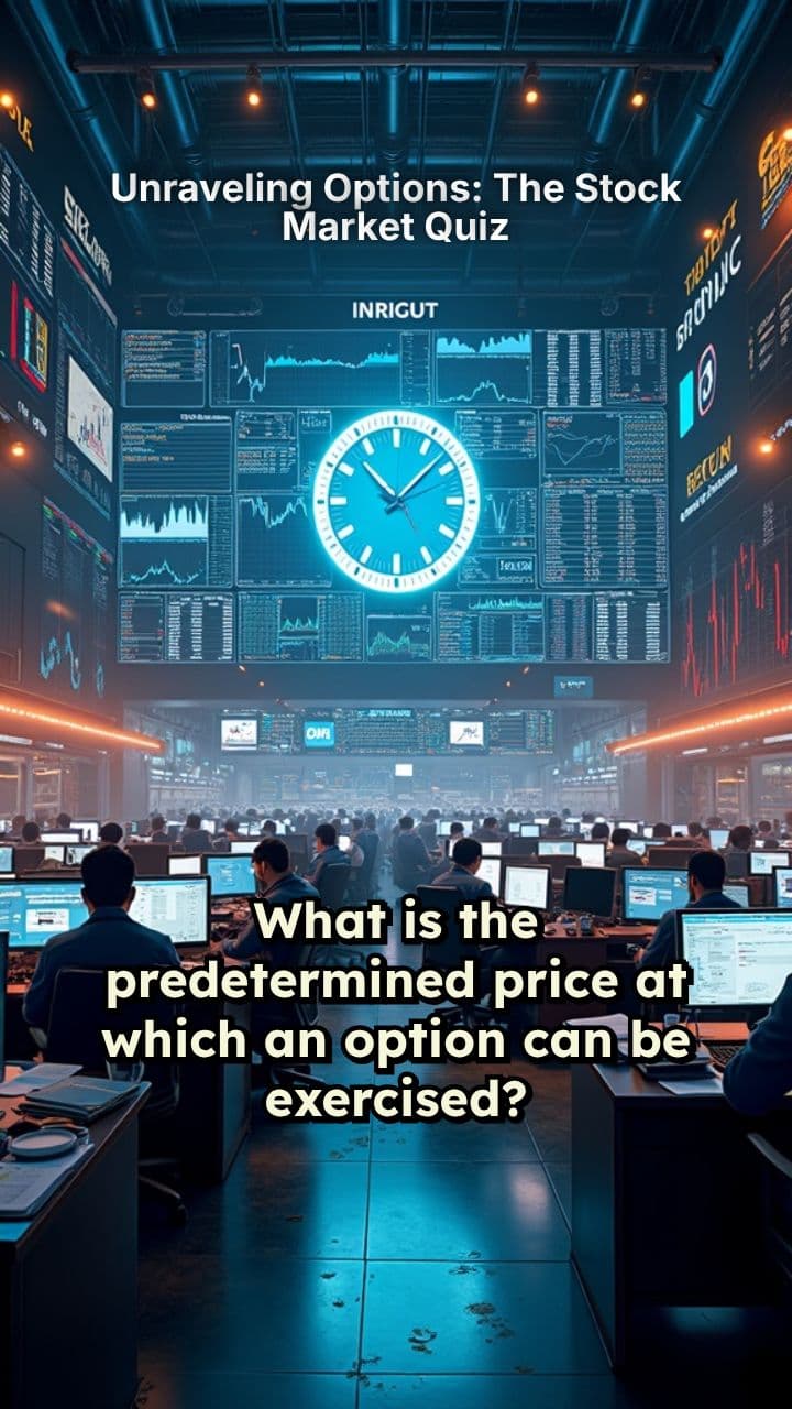 Unraveling Options: The Stock Market Quiz