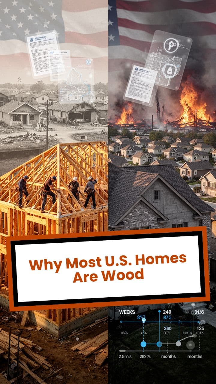 Why Most U.S. Homes Are Wood