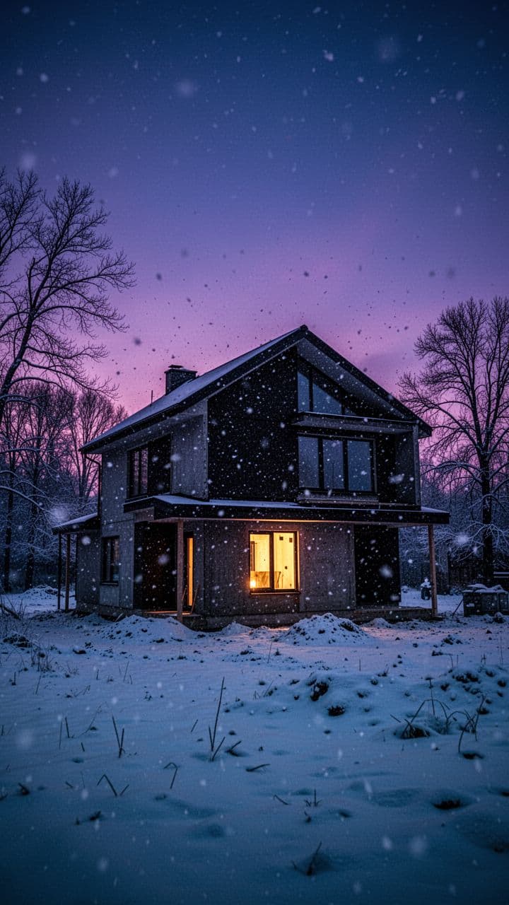 Christmas Eve in Our New Home