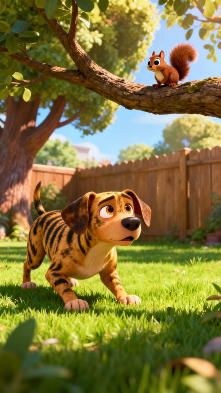 The Squirrel's Taunt