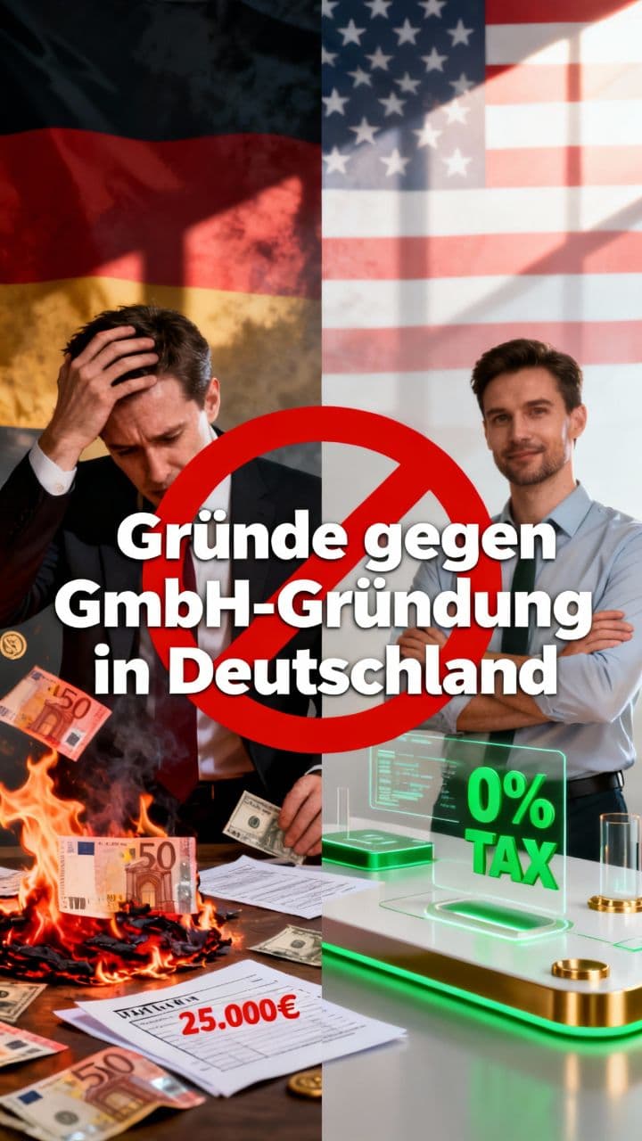Gründe gegen GmbH-Gründung in Deutschland