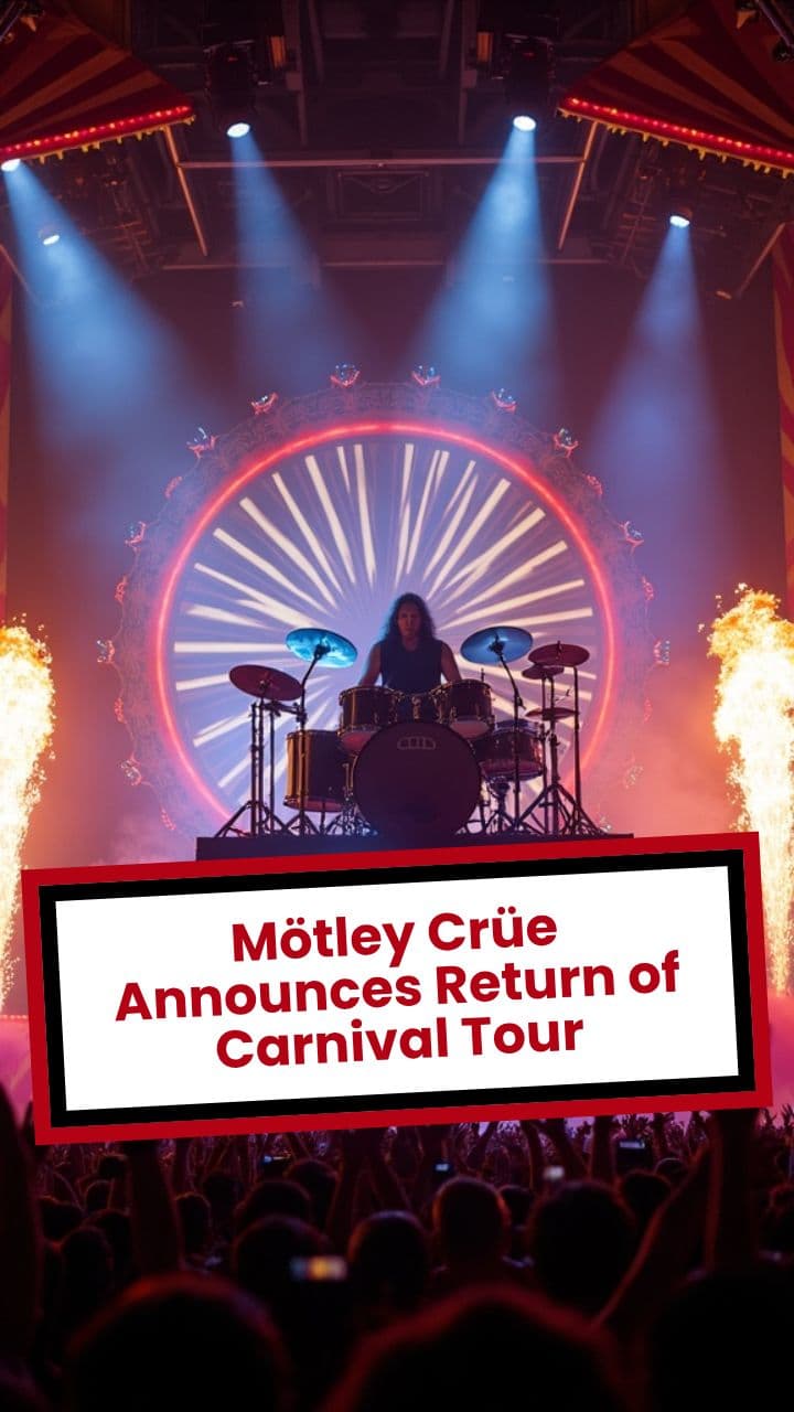Mötley Crüe Announces Return of Carnival Tour
