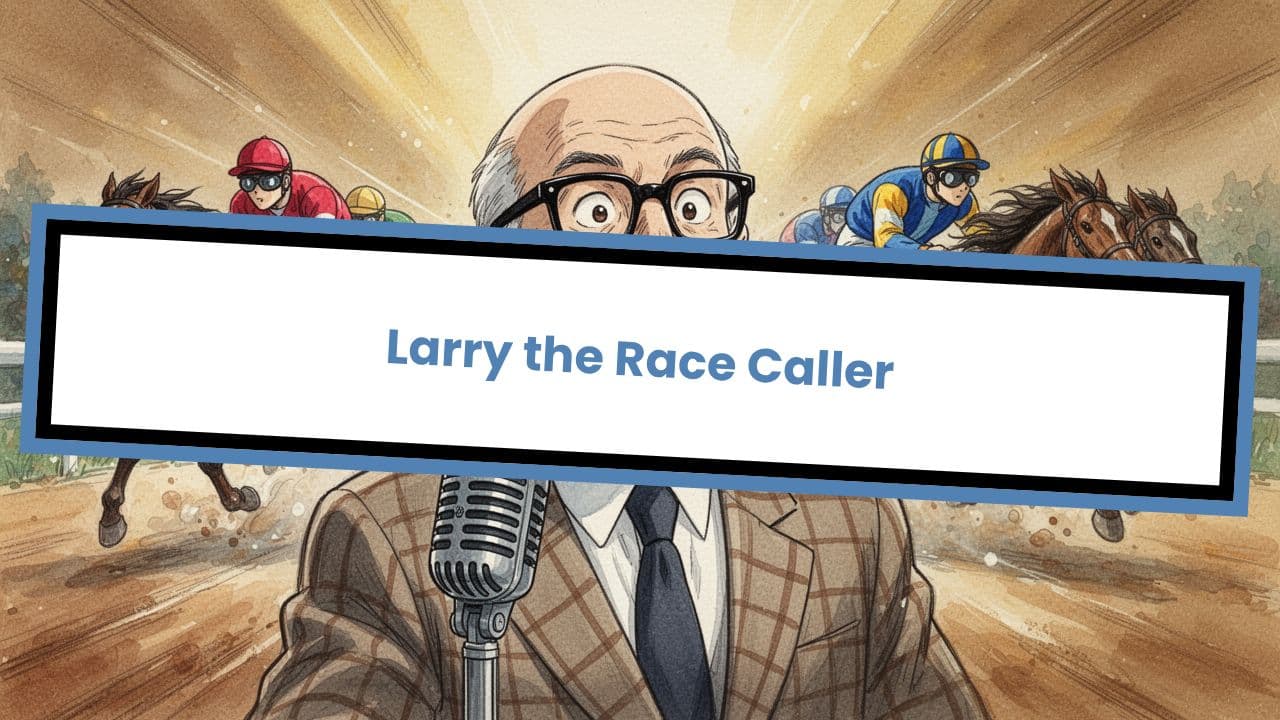 Larry the Race Caller